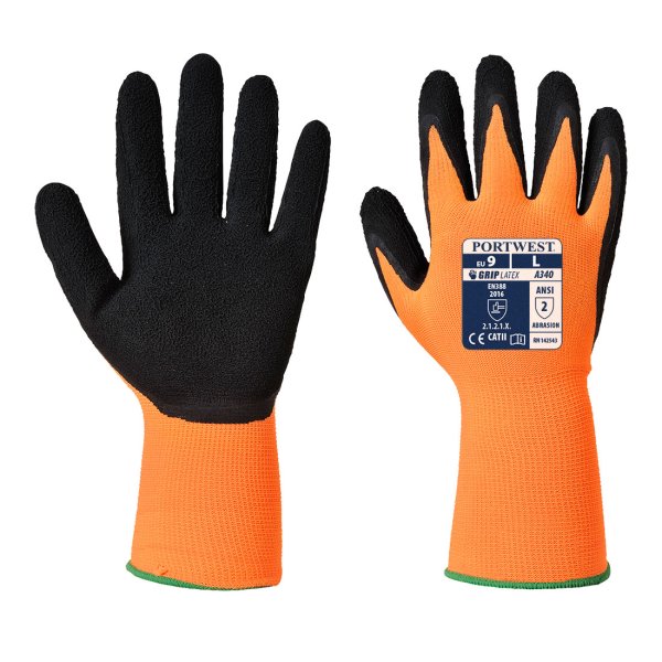 Portwest Hi-Vis Grip-lateksikäsine - 1