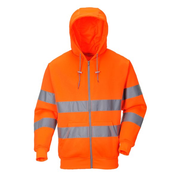 Portwest Hi-Vis vetoketjuhuppari - 1