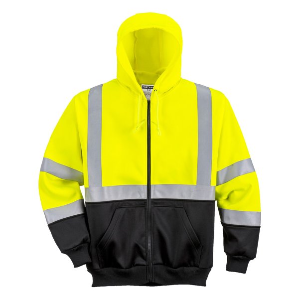 Portwest Hi-Vis vetoketjuhuppari - 5