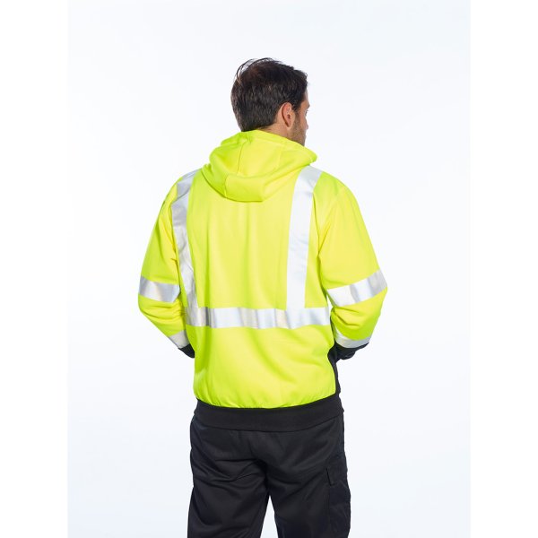 Portwest Hi-Vis vetoketjuhuppari - 11