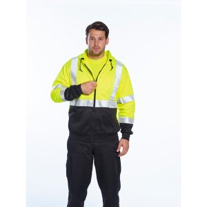 Portwest Hi-Vis vetoketjuhuppari - 49