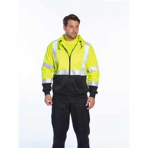 Portwest Hi-Vis vetoketjuhuppari - 53