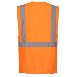 Portwest Hi-Vis Esimiesliivi sis. taskun tablettitietokoneelle - 23