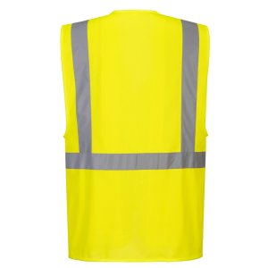 Portwest Hi-Vis Esimiesliivi sis. taskun tablettitietokoneelle - 31