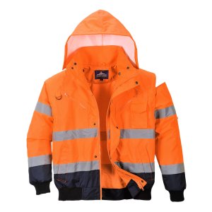 Portwest Hi-Vis Kontrasti Bomber-takki - 63