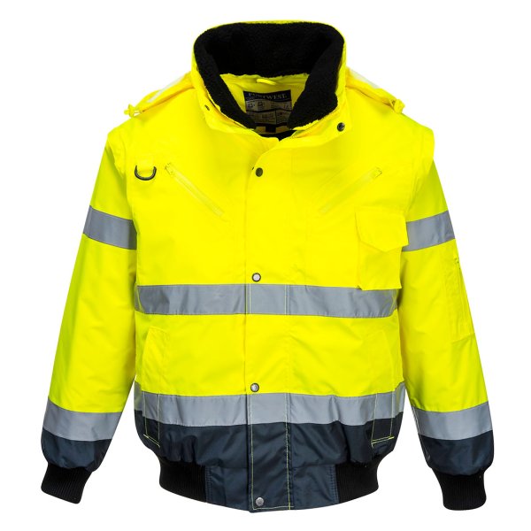 Portwest Hi-Vis Kontrasti Bomber-takki - 37