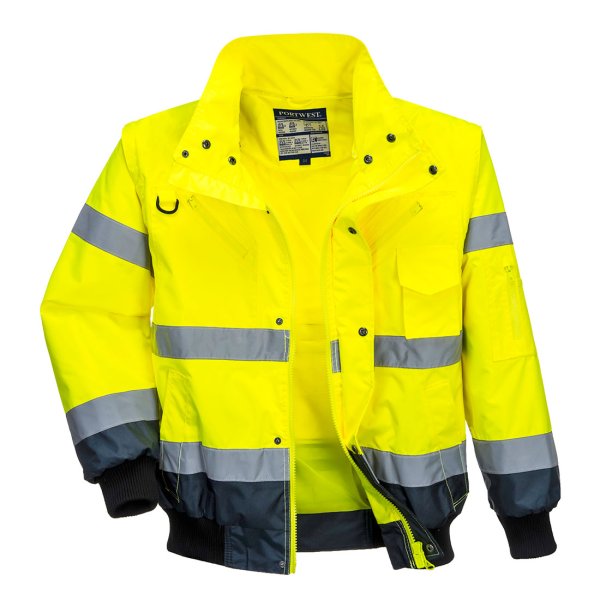 Portwest Hi-Vis Kontrasti Bomber-takki - 39