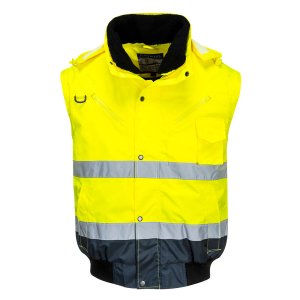 Portwest Hi-Vis Kontrasti Bomber-takki - 101