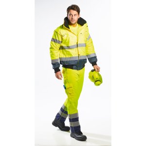 Portwest Hi-Vis Kontrasti Bomber-takki - 107