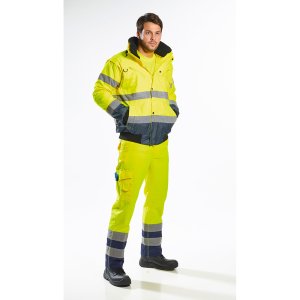 Portwest Hi-Vis Kontrasti Bomber-takki - 111