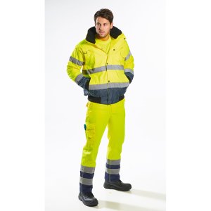 Portwest Hi-Vis Kontrasti Bomber-takki - 113