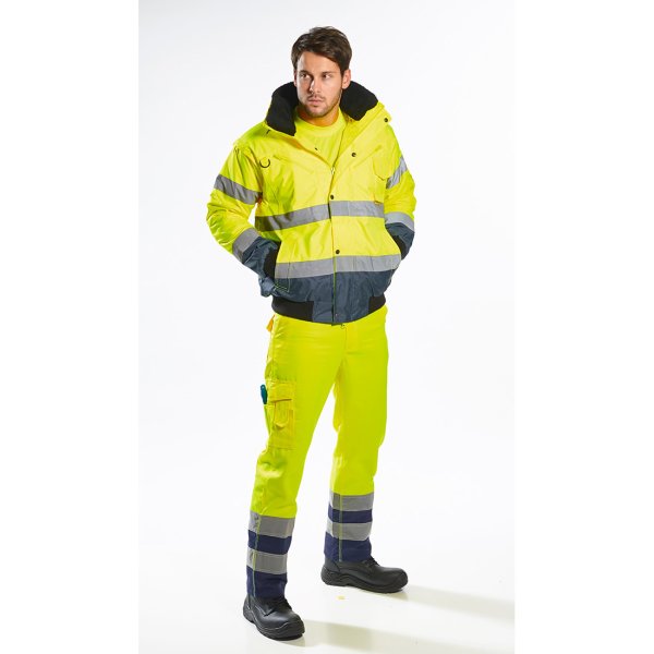 Portwest Hi-Vis Kontrasti Bomber-takki - 53