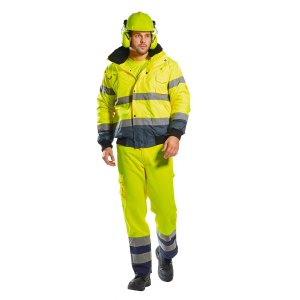 Portwest Hi-Vis Kontrasti Bomber-takki - 119