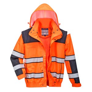 Portwest Klassinen Hi-Vis Bomber-takki - 45