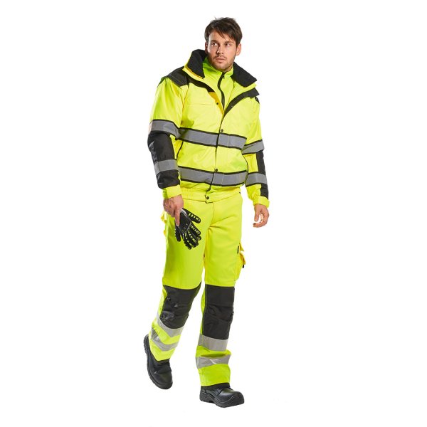 Portwest Klassinen Hi-Vis Bomber-takki - 21