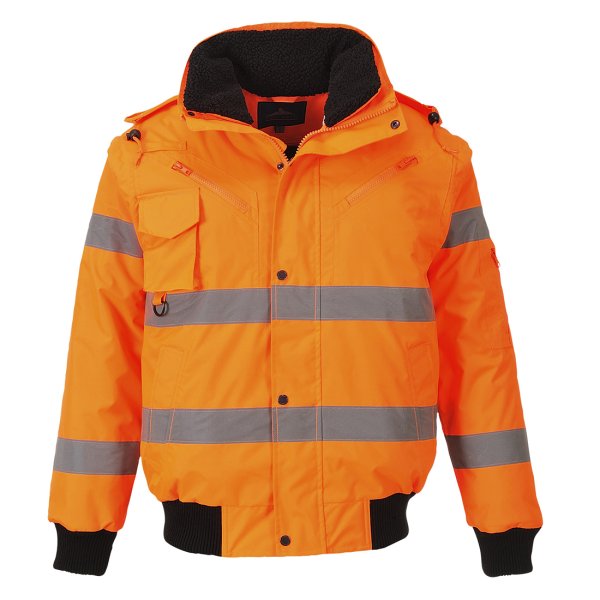 Portwest Hi-Vis 3-1 Bomber-takki - 1