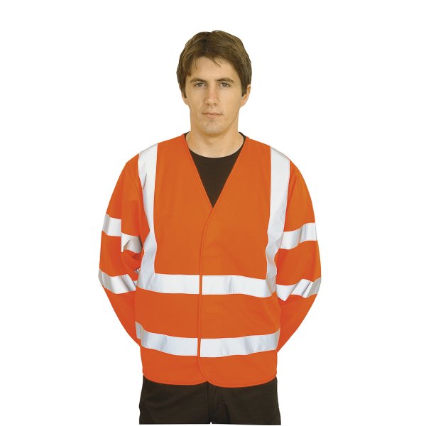 Portwest Hi-Vis Pitkähihainen huomioliivi - 1