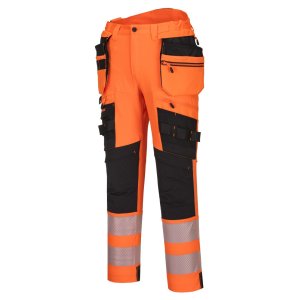 Portwest DX4 Hi-Vis Joustohousut irrotettavilla riipputaskuilla - 19