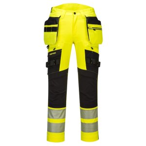 Portwest DX4 Hi-Vis Joustohousut irrotettavilla riipputaskuilla - 25