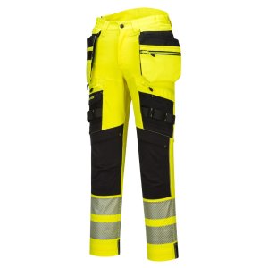 Portwest DX4 Hi-Vis Joustohousut irrotettavilla riipputaskuilla - 27