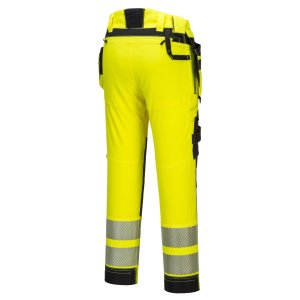 Portwest DX4 Hi-Vis Joustohousut irrotettavilla riipputaskuilla - 29