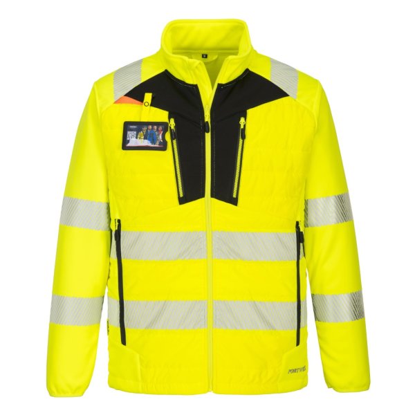 Portwest DX4 Hi-Vis Hybrid Toppatakki - 13