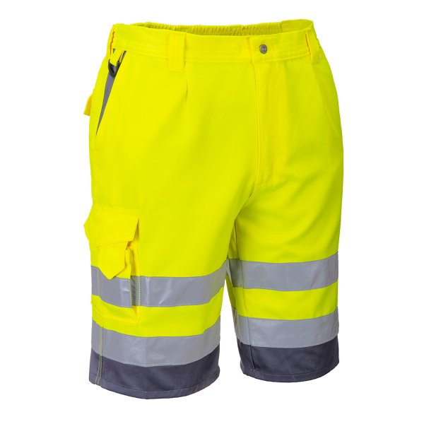 Portwest Hi-Vis Poly-Puuvilla shortsit - 5