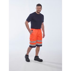 Portwest Hi-Vis Poly-Puuvilla shortsit - 25