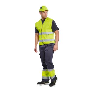 Portwest Kaksisävy Hi-Vis Combat-housut - 57