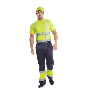 Portwest Kaksisävy Hi-Vis Combat-housut - 67