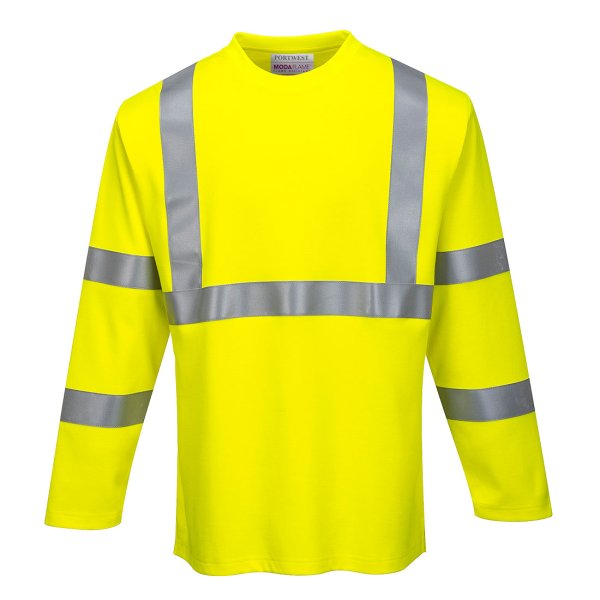 Portwest FR HI-Vis pitkähihainen t-paita - 1