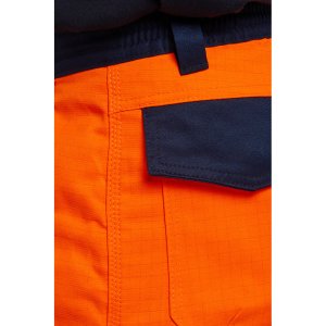 Portwest Modaflame oranssi/navy RIS housut - 125