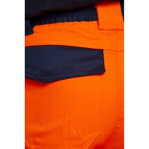 Portwest Modaflame oranssi/navy RIS housut - 129