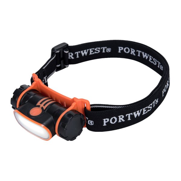 Portwest USB ladattava LED Otsalamppu - 1