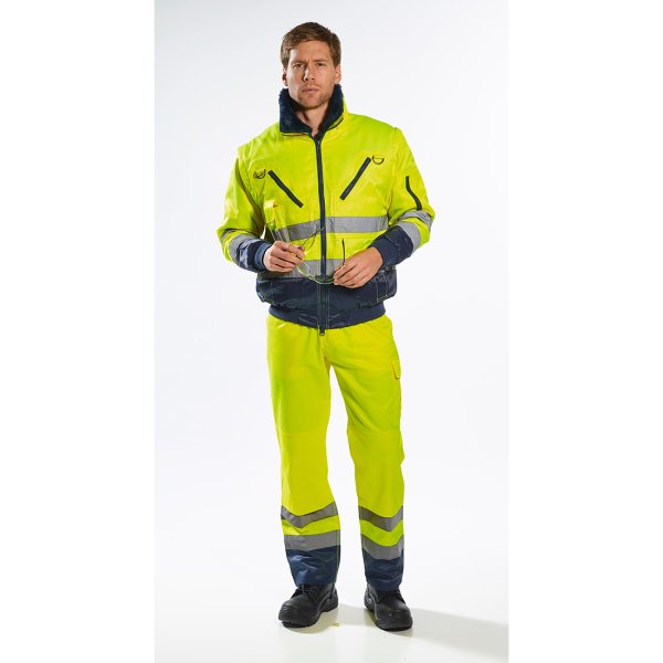 Portwest PW3 Hi-Vis 3-in-1 Pilottitakki - 65