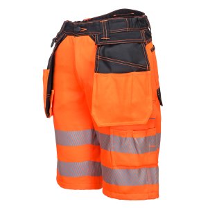 Portwest PW3 Hi-Vis riipputaskushortsit - 17