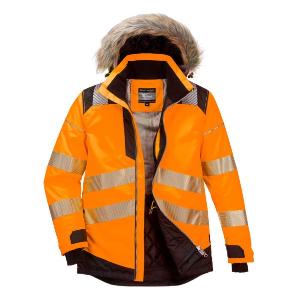 Portwest PW3 Hi-Vis Talviparkatakki - 1