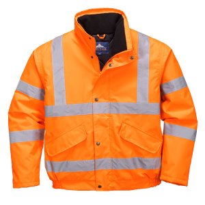 Portwest Hi-Vis Bomber-takki RIS - 19