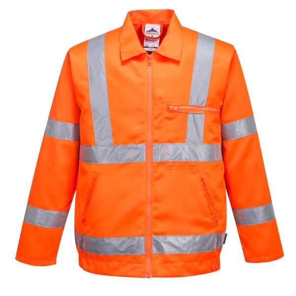 Portwest Hi-Vis Polyesteri-Puuvilla työtakki (RIS) - 1