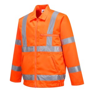 Portwest Hi-Vis Polyesteri-Puuvilla työtakki (RIS) - 11