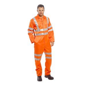 Portwest Hi-Vis Polyesteri-Puuvilla Haalarit RIS - 23