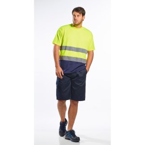 Portwest 2-sävy Cotton Comfort-t-paita - 51