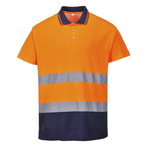 Portwest Kaksiväri Cotton Comfort- polo - 1