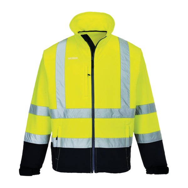 Portwest HiVis kontrasti Softshell-takki - 1