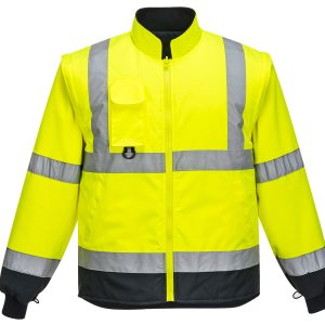 Portwest Hi-Vis 7-in-1 kaksiväri Traffic-Takki - 39