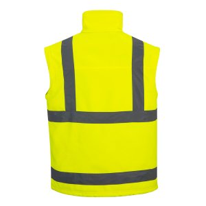 Portwest Irrotettavahihainen Hi-Vis Softshell takki (3L) - 23