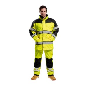 Portwest Klassinen Hi-Vis kaksisävytakki - 15