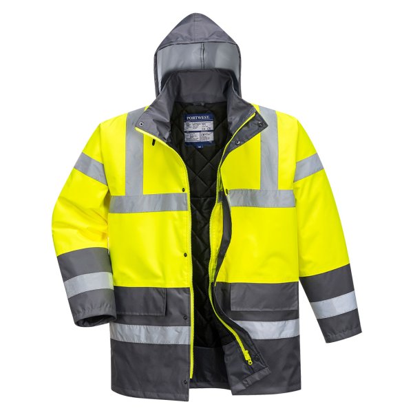 Portwest Hi-Vis kontrasti Traffic-takki - 19