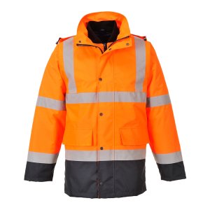 Portwest Hi-Vis 4-in-1 Kontrasti Traffic-Takki - 27