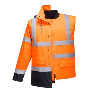 Portwest Hi-Vis 4-in-1 Kontrasti Traffic-Takki - 29